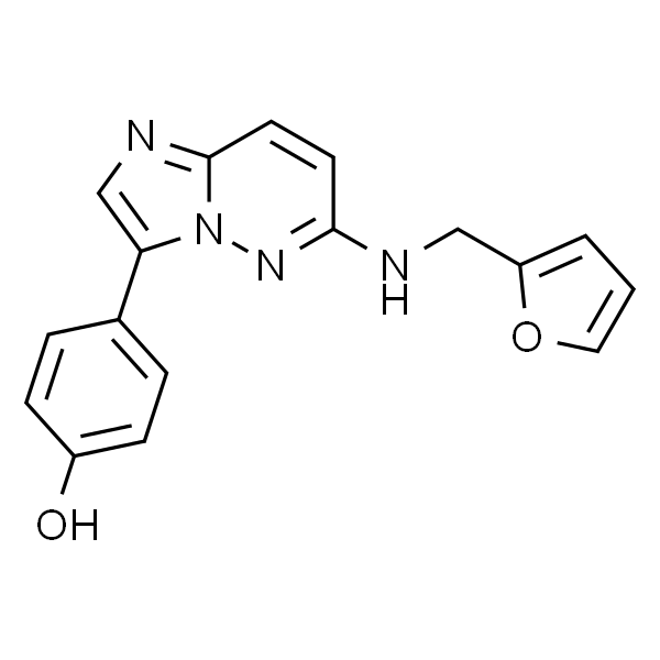 4-[6-[[(呋喃-2-基)甲基]氨基]咪唑并[1,2-B]哒嗪-3-基]苯酚