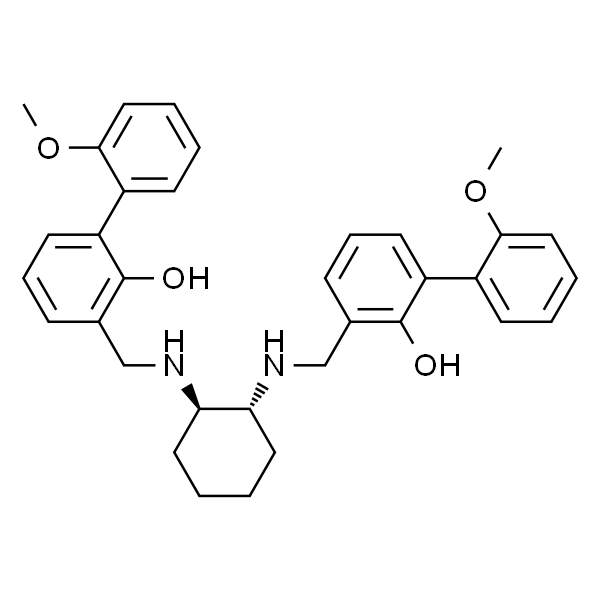 3,3''''-（（1R，2R）-环己烷-1,2-二酰基双（氮杂二烯基））双（亚甲基）双（2''-甲氧基-[1,1''-联苯]-2-醇）