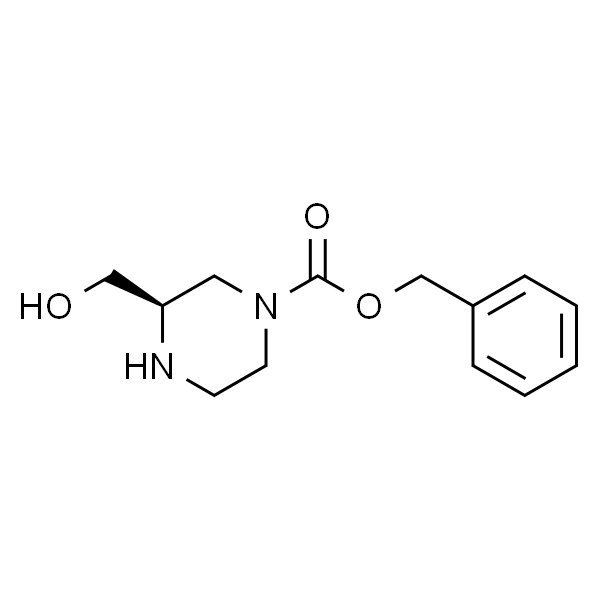 (3R)-3-(羟甲基)哌嗪-1-羧酸苄酯
