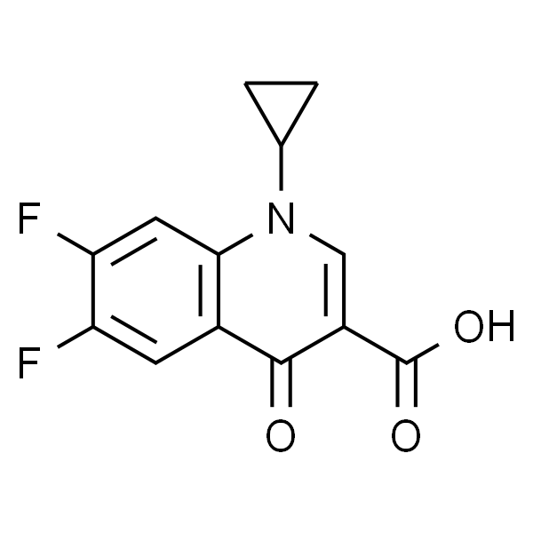 1-环丙基-6,7-二氟-1,4-二氢-4-氧代-3-喹啉甲酸