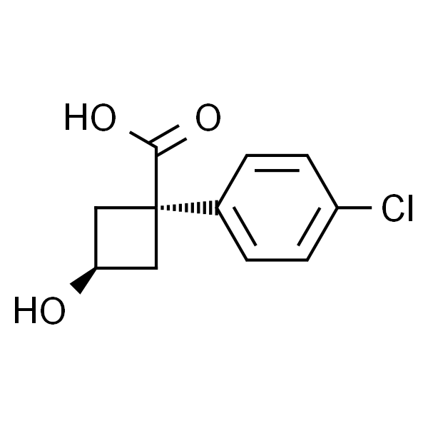 (1s,3s)-1-(4-氯苯基)-3-羟基环丁烷甲酸
