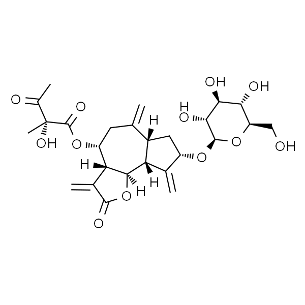8β-(2-Hydroxy-2-methyl-3-oxobutyryloxy)glucozaluzanin C