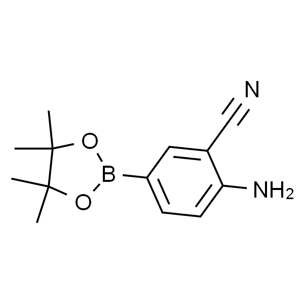2-氨基-5-(4,4,5,5-四甲基-1,3,2-二氧杂硼烷-2-基)苄腈