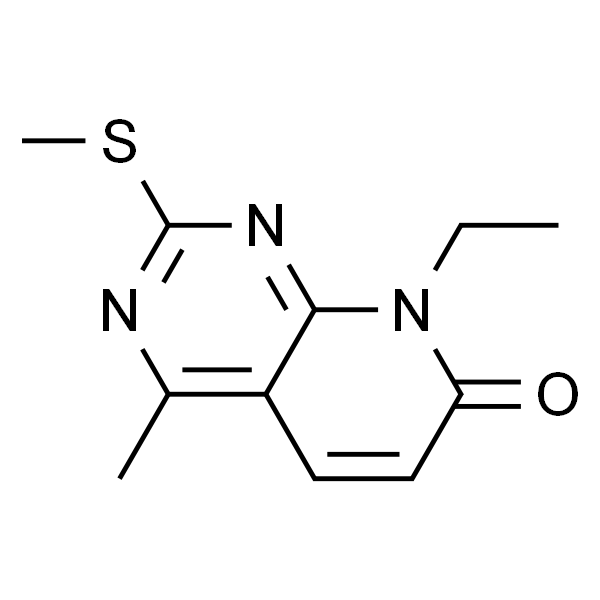 8-Ethyl-4-methyl-2-(methylthio)pyrido[2,3-d]pyrimidin-7(8H)-one