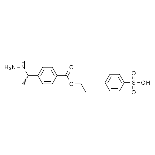 (S)-4-(1-Hydrazinylethyl)benzoic Acid Ethyl Ester Benzenesulfonate