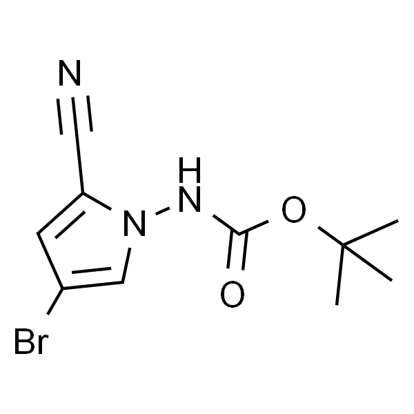 (4-溴-2-氰基-1H-吡咯-1-基)氨基甲酸叔丁酯