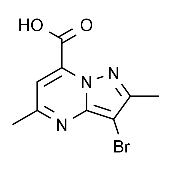 3-溴-2,5-二甲基吡唑并[1,5-a]嘧啶-7-羧酸