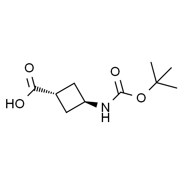 反式-3-(叔丁氧基羰基氨基)环丁烷羧酸