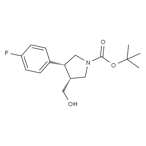 反式-3-（4-氟苯基）-4-（羟甲基）吡咯烷-1-羧酸叔丁酯
