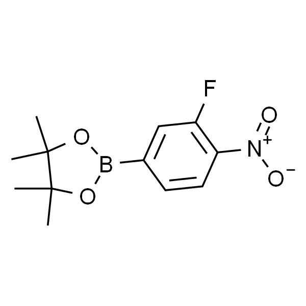 2-(3-氟-4-硝基苯基)-4,4,5,5-四甲基-1,3,2-二氧杂硼杂环戊烷