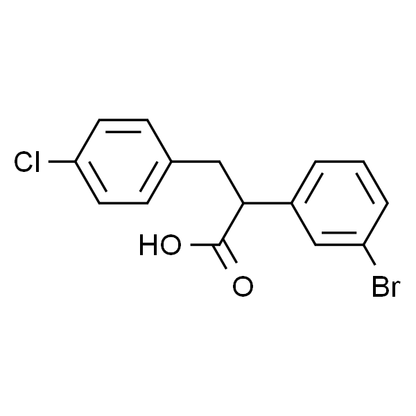 2-(3-溴苯基)-3-(4-氯苯基)丙酸