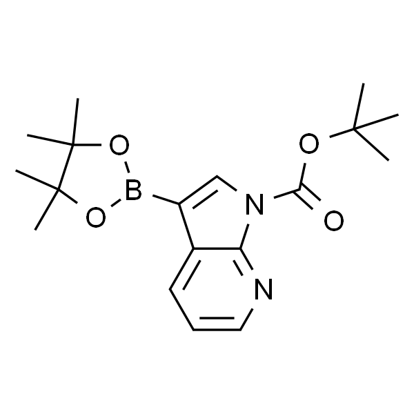 1-叔丁氧羰基-7-氮杂吲哚-3-硼酸频哪醇酯