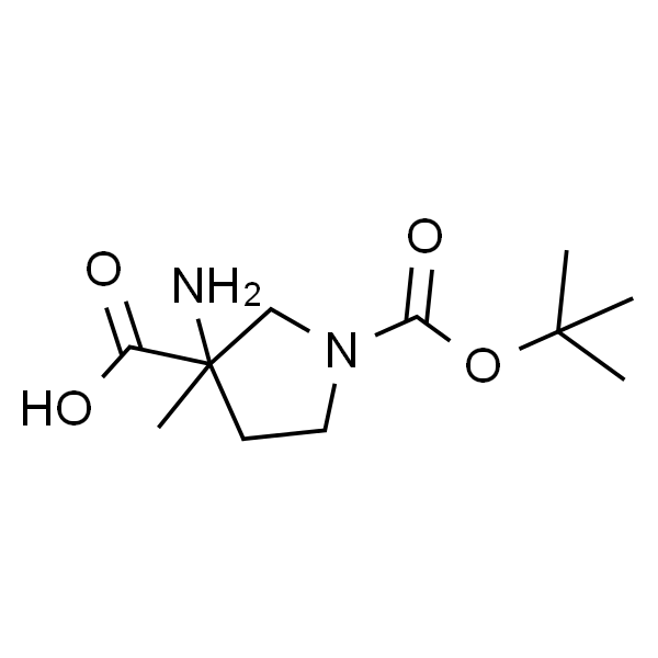 1-叔丁基3-甲基3-氨基吡咯烷-1,3-二羧酸酯