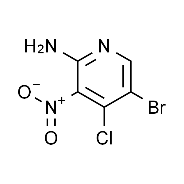 2-氨基-5-溴-4-氯-3-硝基吡啶