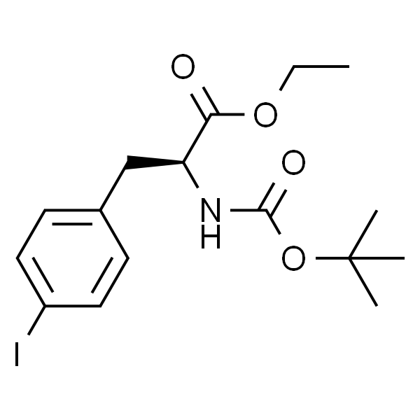 (S)-2-((叔丁氧基羰基)氨基)-3-(4-碘苯基)丙酸乙酯