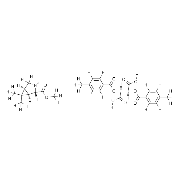 (1R,2S,5S)-Methyl 6,6-diMethyl-3-azabicyclo[3.1.0]hexane-2-carboxylate (2S,3S)-2,3-bis(4-Methylbenzoyloxy)succinate