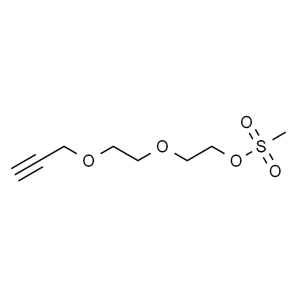 Propargyl-PEG2-Ms