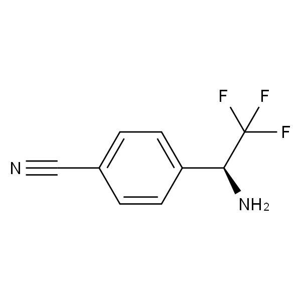 (S)-4-(1-氨基-2,2,2-三氟乙基)苄腈