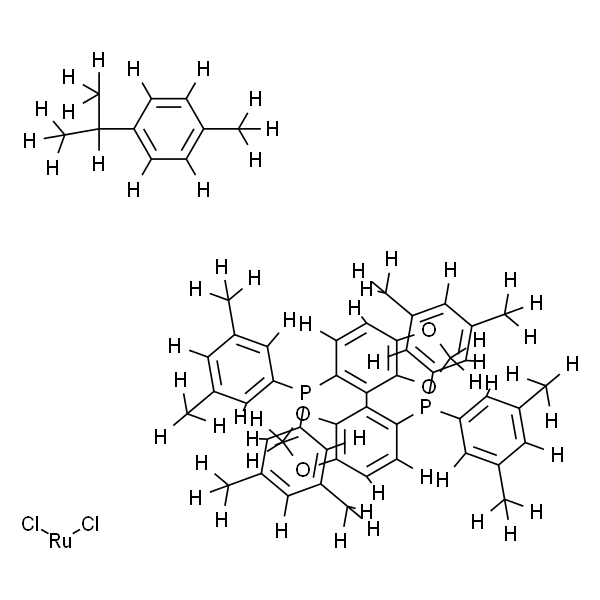 [(R)-(+)-5,5''-双(二苯基膦)-4,4''-二-1,3-苯并二茂](对伞花烃)氯化钌(II)氯化物