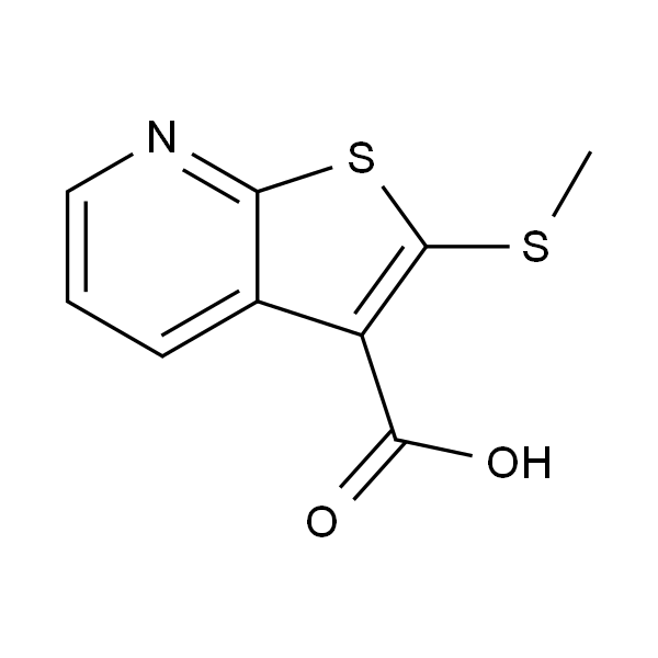 2-(甲硫基)噻吩并[2,3-b]吡啶-3-羧酸