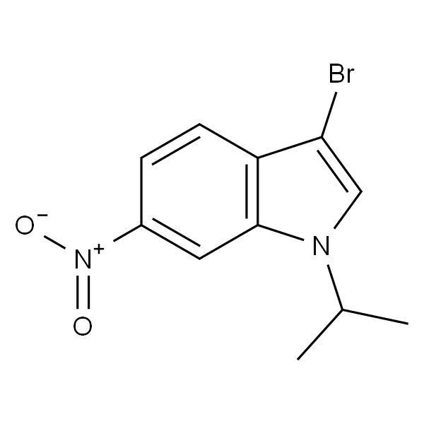 3-溴-1-异丙基-6-硝基-1H-吲哚