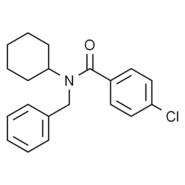 N-苄基-4-氯-N-环己基苯甲酰胺