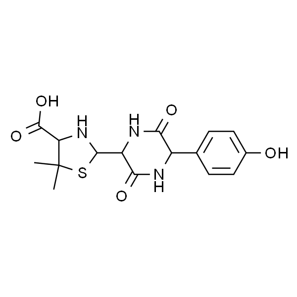(4S)-2-(5-(4-羟基苯基)-3,6-二氧杂哌嗪-2-基)-5,5-二甲基噻唑烷-4-羧酸（阿莫西林杂质）