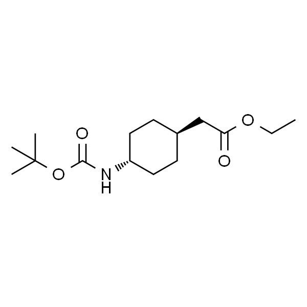 反式-2-[4-(Boc-氨基)环己基]乙酸乙酯