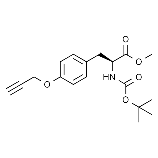 Methyl (S)-2-((tert-butoxycarbonyl)amino)-3-(4-(prop-2-yn-1-yloxy)phenyl)propanoate