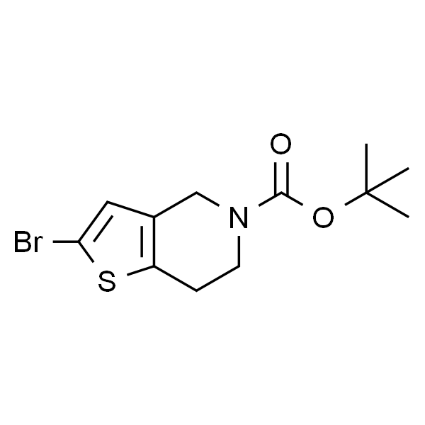 2-溴-6，7-二氢噻吩并[3，2-C]吡啶--5(4H)-甲酸叔丁酯