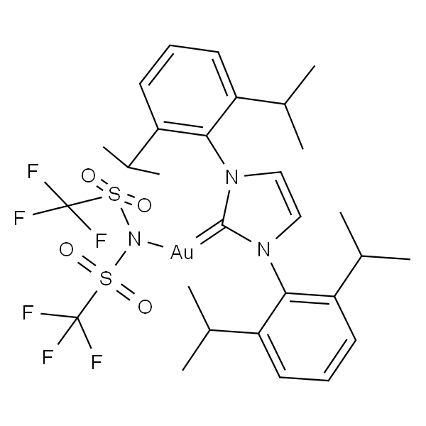[1,3-双(2,6-二异丙基苯基)咪唑-2-亚烷基][双(三氟甲磺酰基)酰亚胺]金(I)