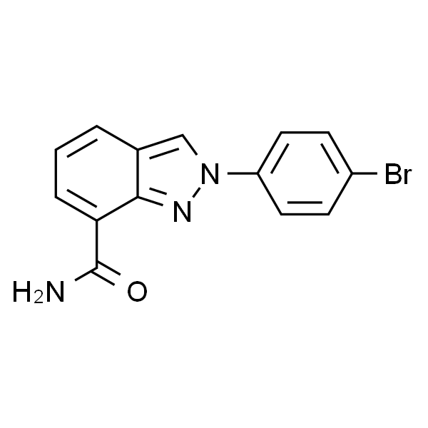 2-(4-Bromophenyl)-2H-indazole-7-carboxamide