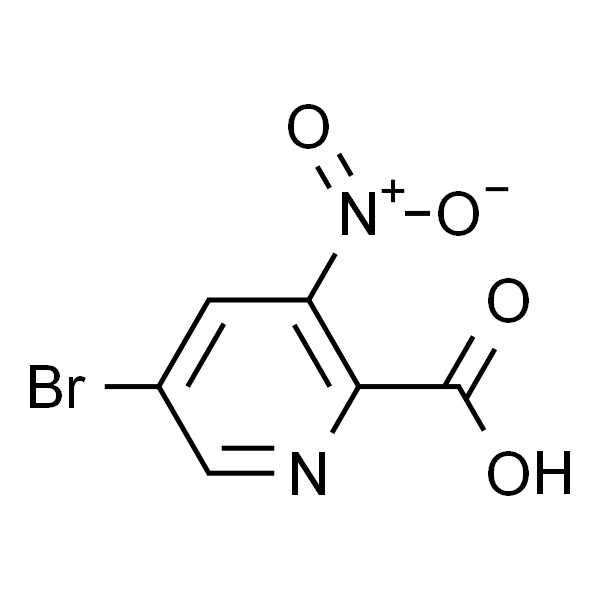 3-硝基-5-溴吡啶-2-甲酸