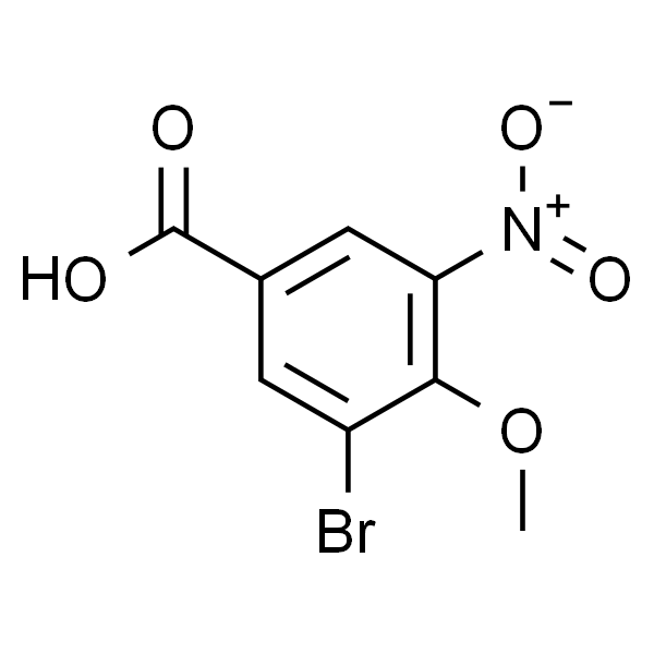 3-溴-4-甲氧基-5-硝基-苯甲酸