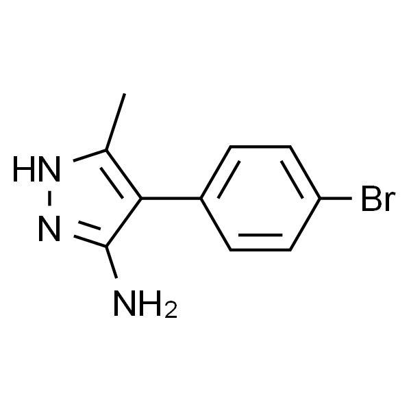 4-(4-溴苯基)-5-甲基-1H-吡唑-3-胺