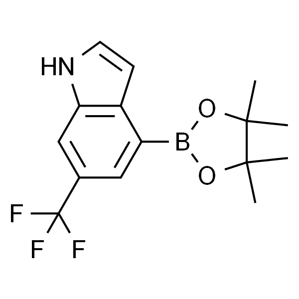 4-(4,4,5,5-四甲基-1,3,2-二氧硼戊环-2-基)-6-(三氟甲基)-1H-吲哚