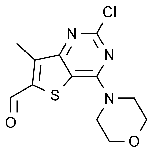 2-chloro-7-Methyl-4-Morpholinothieno[3,2-d]pyriMidine-6-carbaldehyde