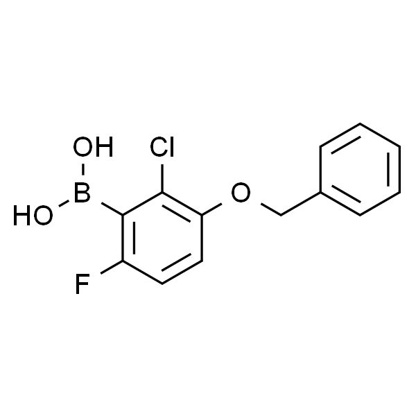 3-苄氧基-2-氯-6-氟苯硼酸