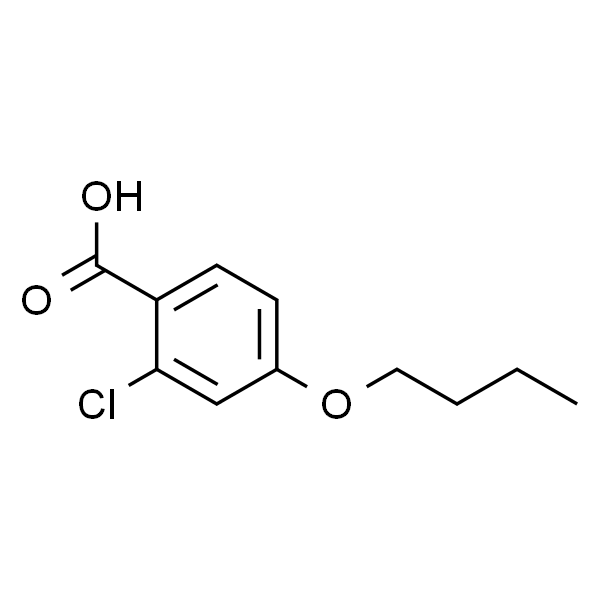 4-丁氧基-2-氯苯甲酸