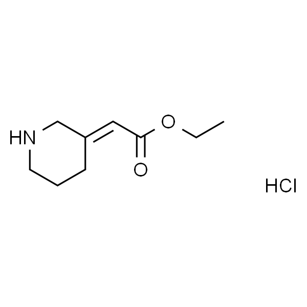(E)-2-(哌啶-3-亚基)乙酸乙酯盐酸盐