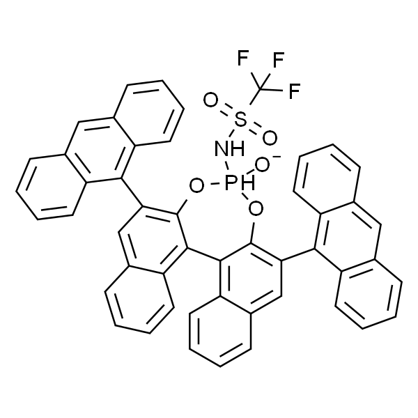 N-​[(11bR)​-​2，​6-​二(​9-​蒽基)-​4-​氧-联萘并[2，​1-​d:1'，​2'-​f]​[1，​3，​2]​二氧磷杂-​4-​基]​-​1，​1，​1-三氟甲磺酰胺
