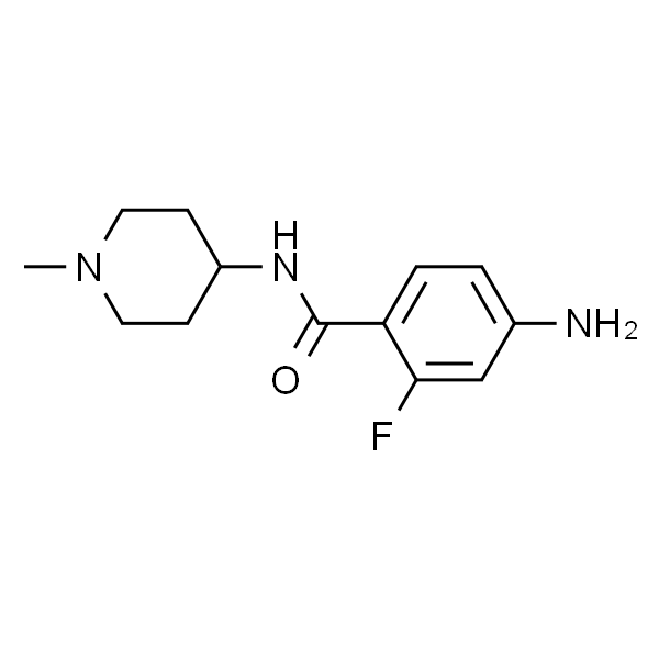 4-氨基-2-氟-N-(1-甲基哌啶-4-基)苯甲酰胺
