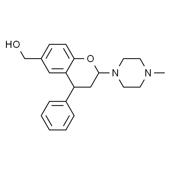 2H-1-Benzopyran-6-Methanol, 3,4-dihydro-2-(4-Methyl-1-piperazinyl)-4-phenyl-