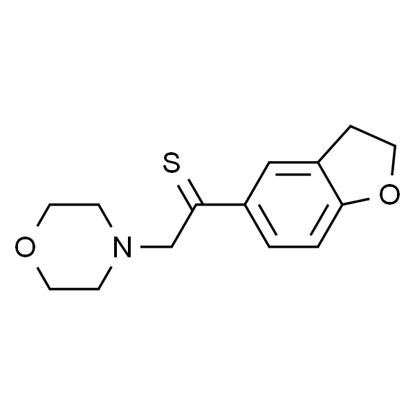 2-(2,3-dihydrobenzofuran-5-yl)-1-Morpholinoethanethione