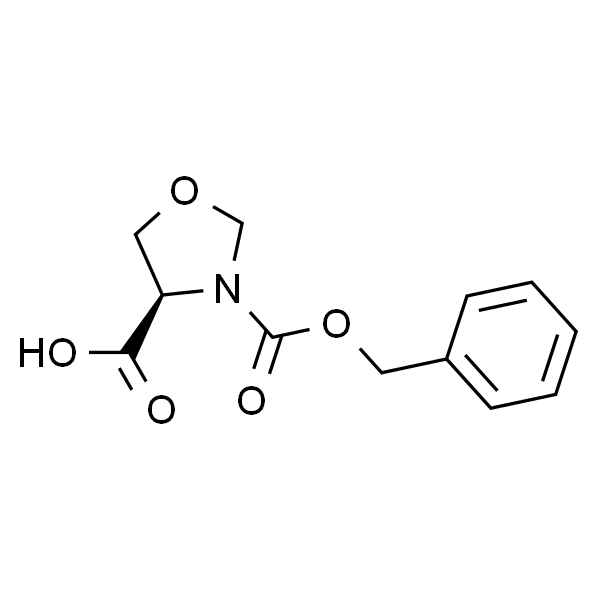 (R)-(+)-3-(苄氧羰基)-4-噁唑烷羧酸