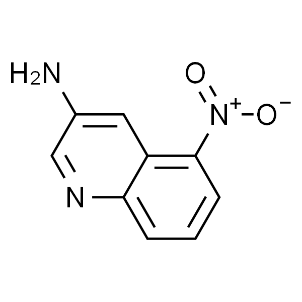 5-硝基喹啉-3-胺