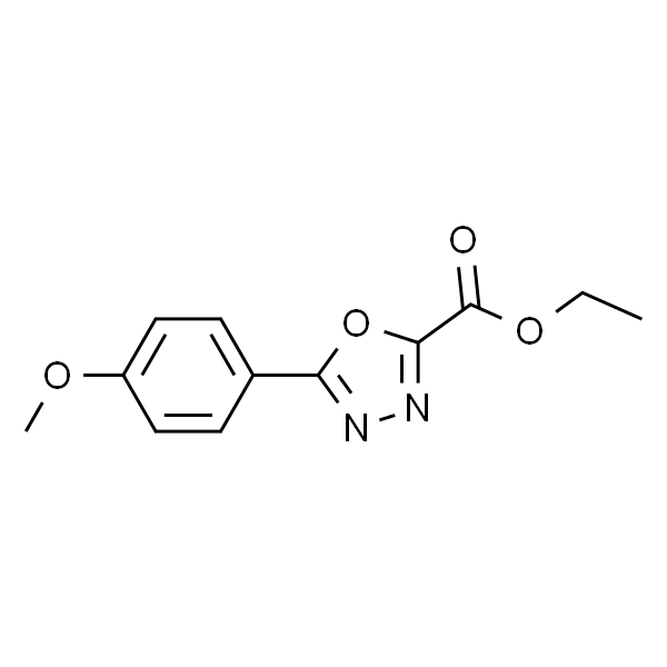5-(4-甲氧基苯基)-1,3,4-恶二唑-2-羧酸乙酯