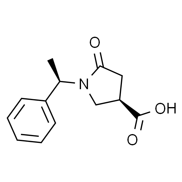 (3R)-5-氧代-1-[(1R)-1-苯基乙基]吡咯烷-3-羧酸